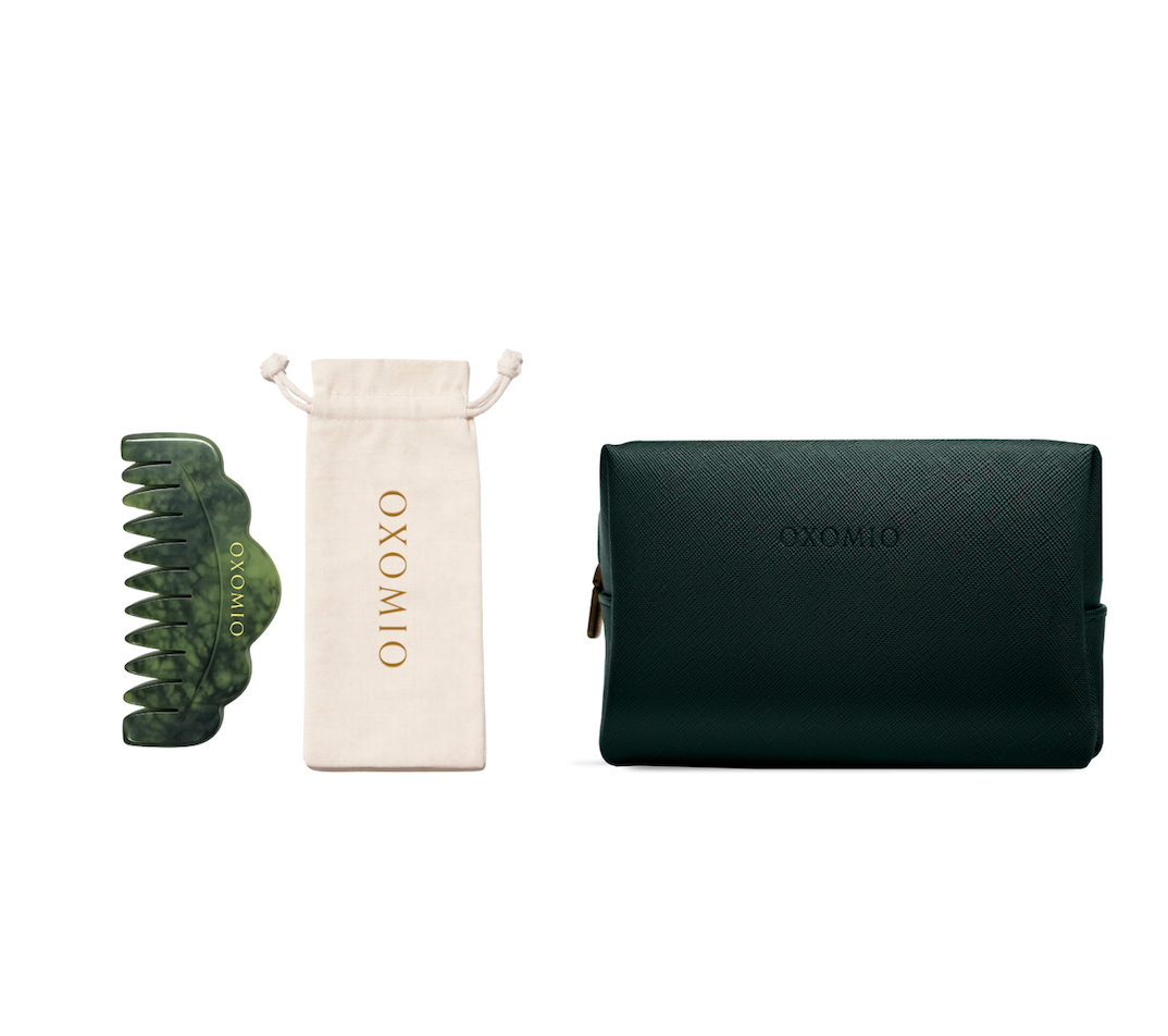 Mini Travel Case + Peine Jade